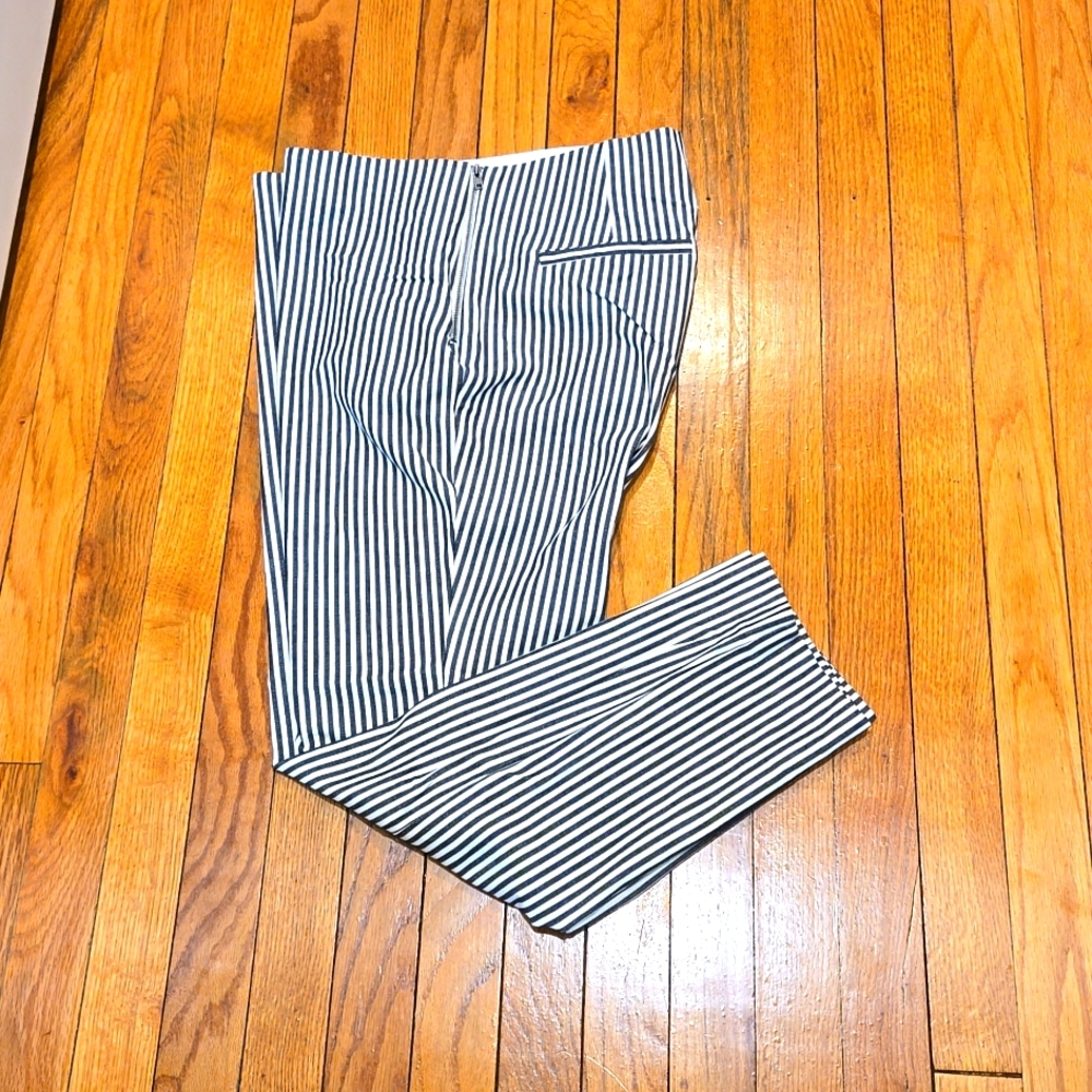 A NEW DAY ▪︎ Women's Target Brand Striped Jeans, Size 14, Black & White, EUC